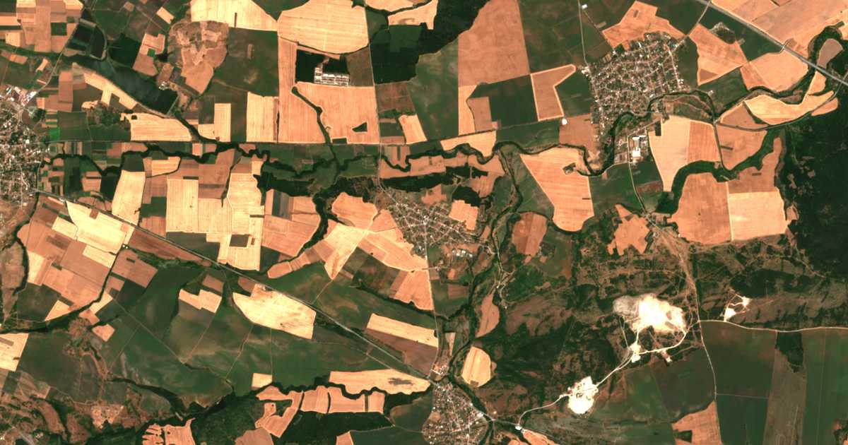Mapa por satélite de Kasnakovo