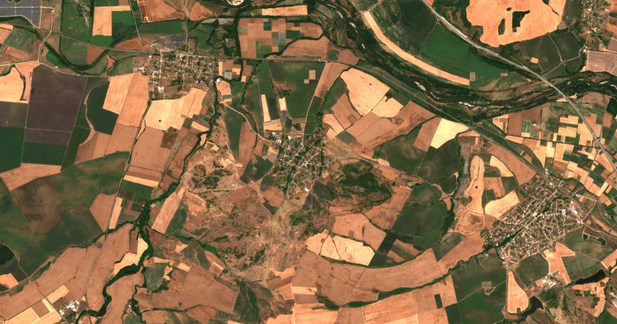 Mapa por satélite de Stalevo