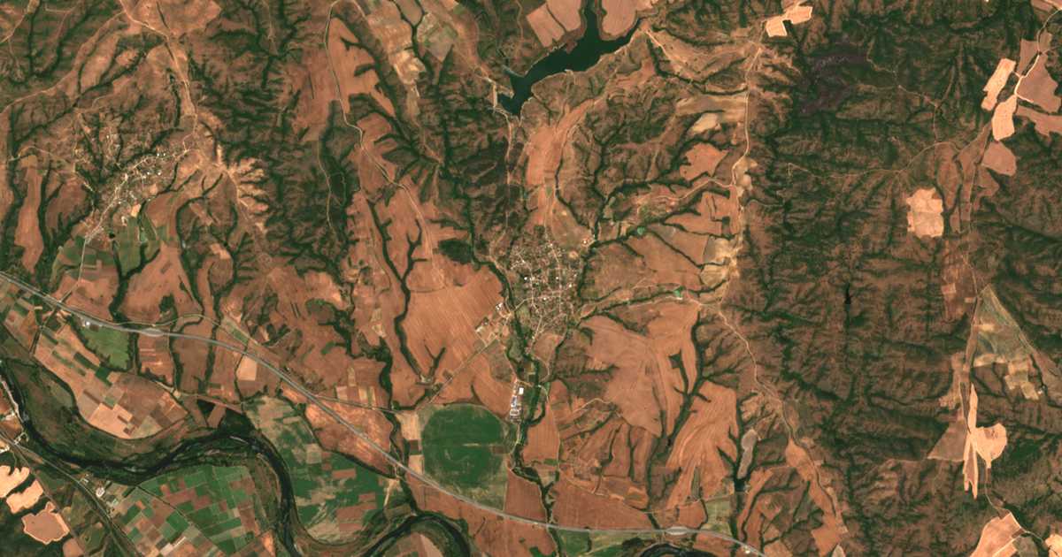 Mapa por satélite de Dositeevo
