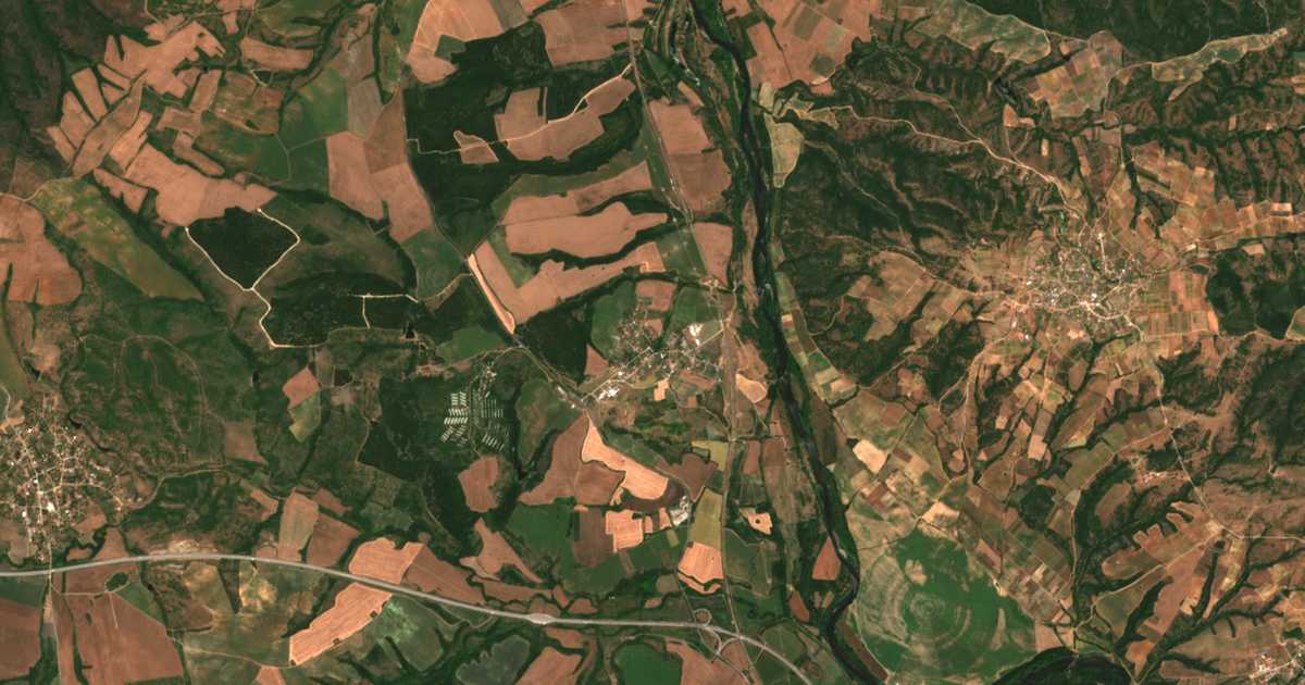 Mapa por satélite de Preslavec