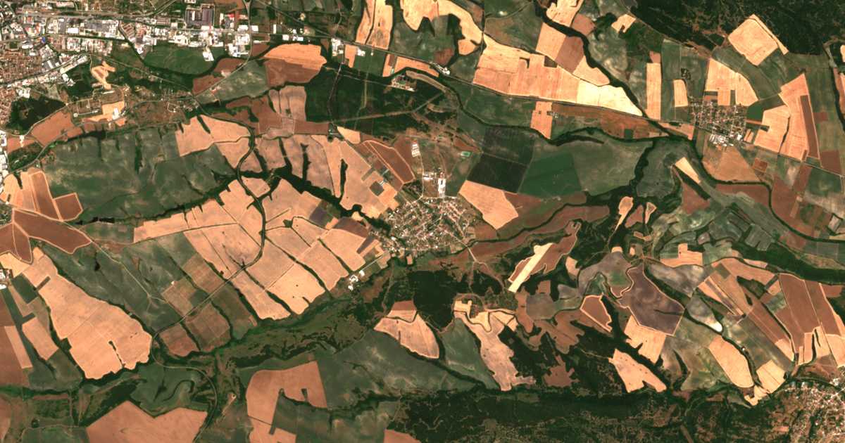 Mapa por satélite de Stambolijski