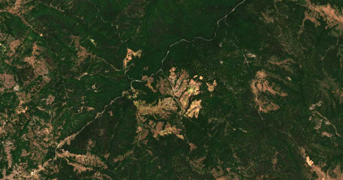 Mapa por satélite de Belopolci