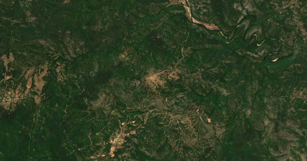 Mapa por satélite de Boturče
