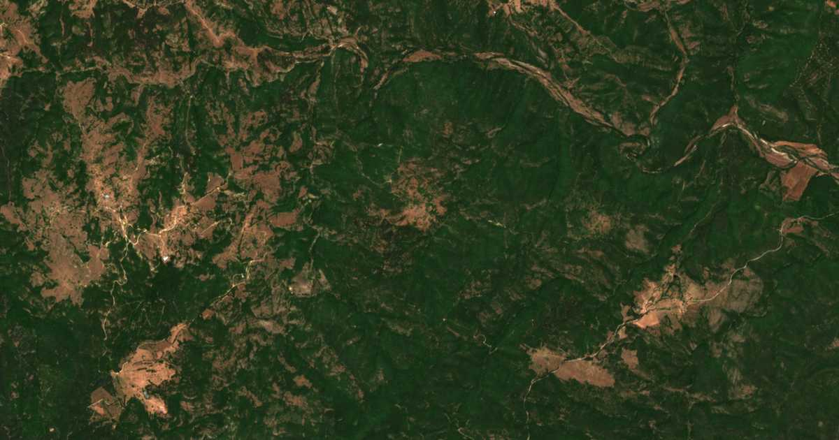 Mapa por satélite de Gorsko