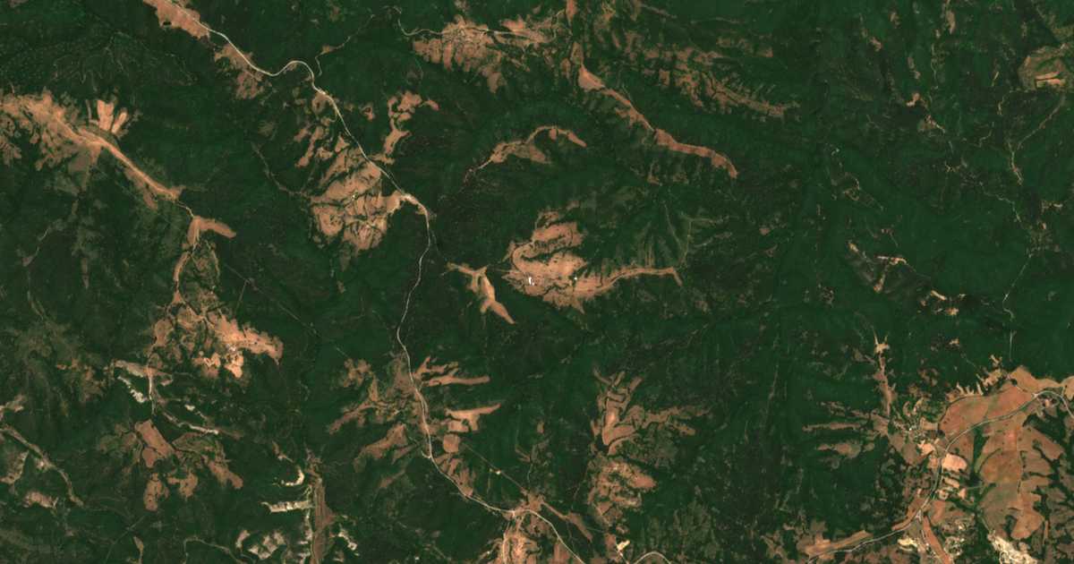 Mapa por satélite de Karlovsko