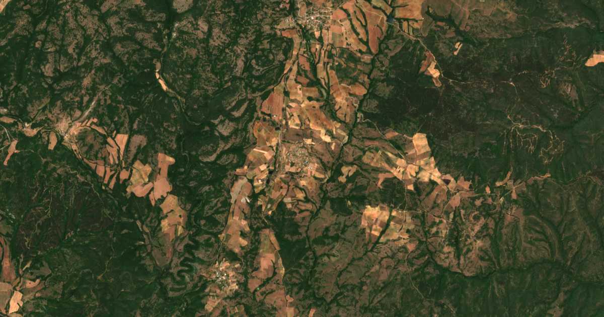 Mapa por satélite de Kondovo