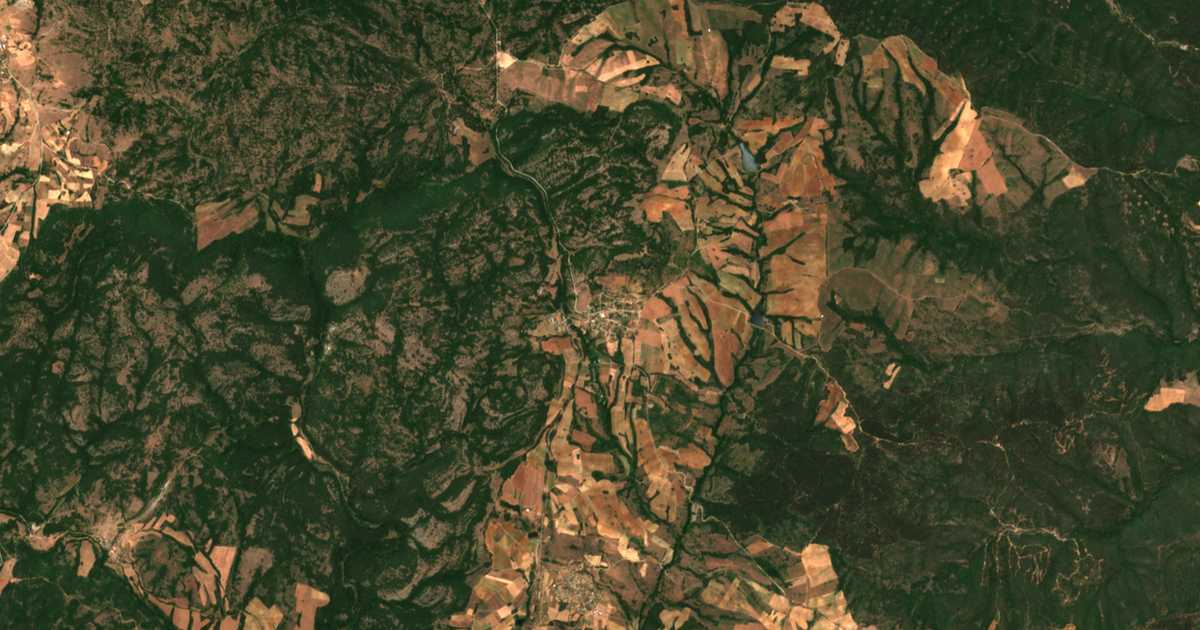 Mapa por satélite de Plevun
