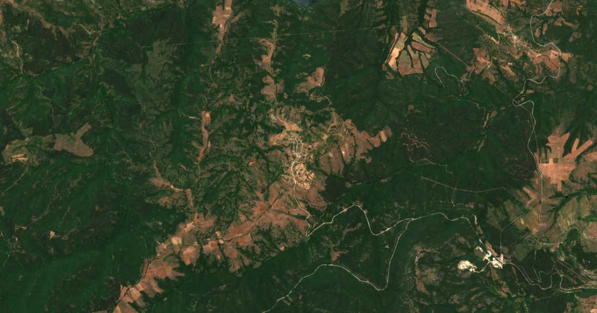 Mapa por satélite de Pokrovan