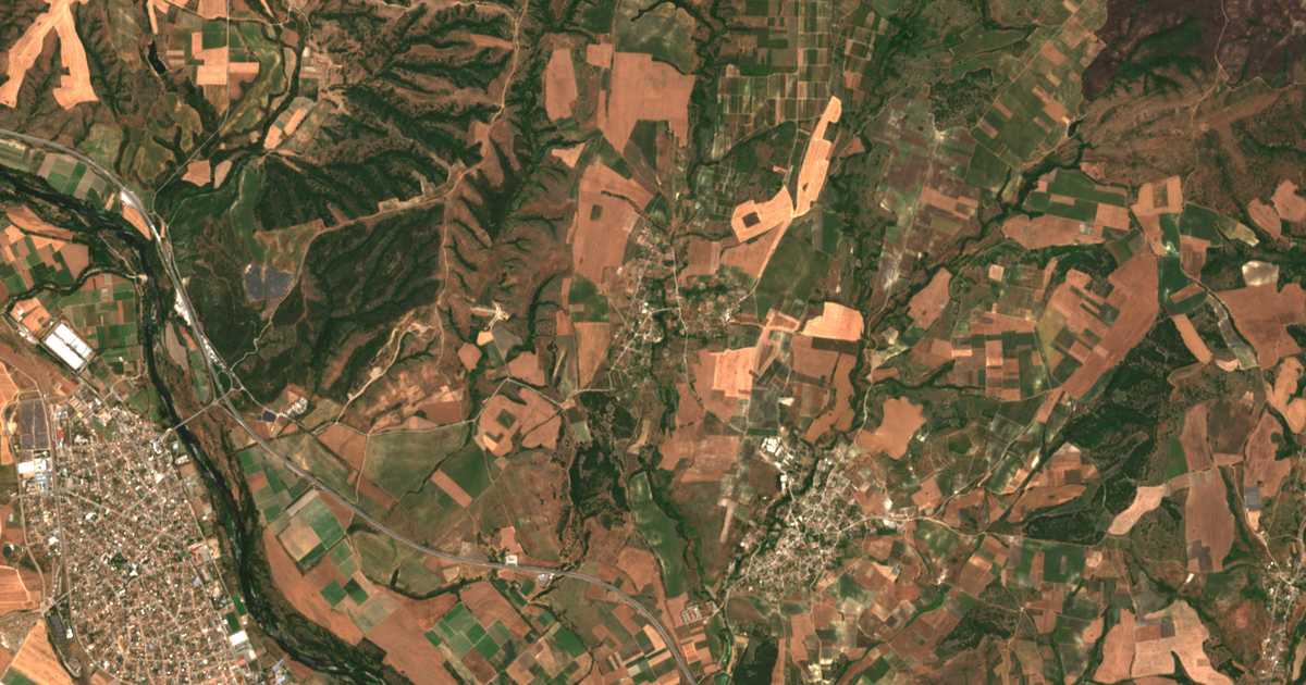 Mapa por satélite de Georgi Dobrevo