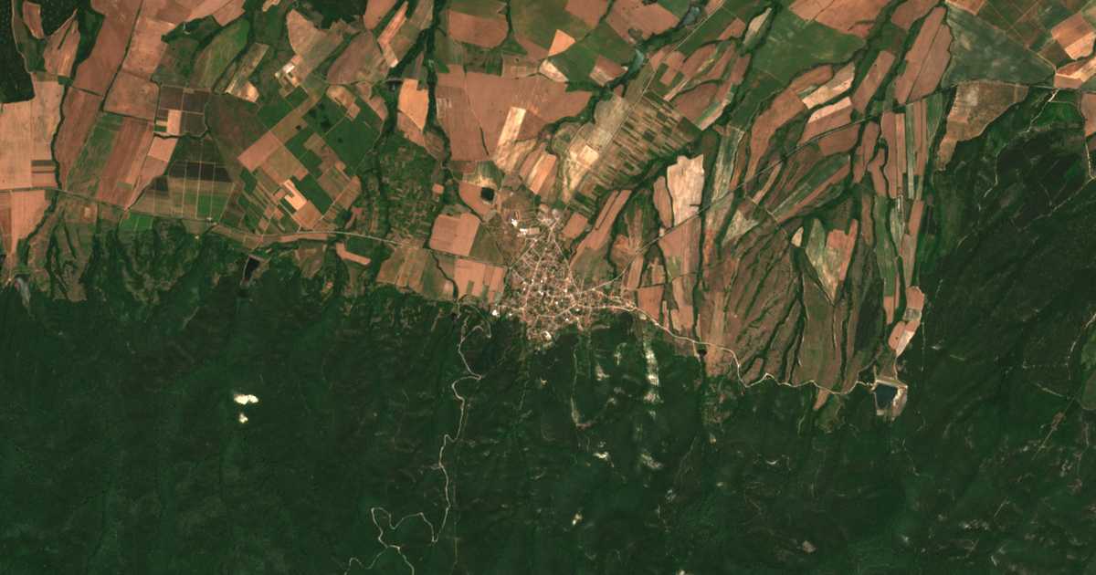 Mapa por satélite de Malko Gradište