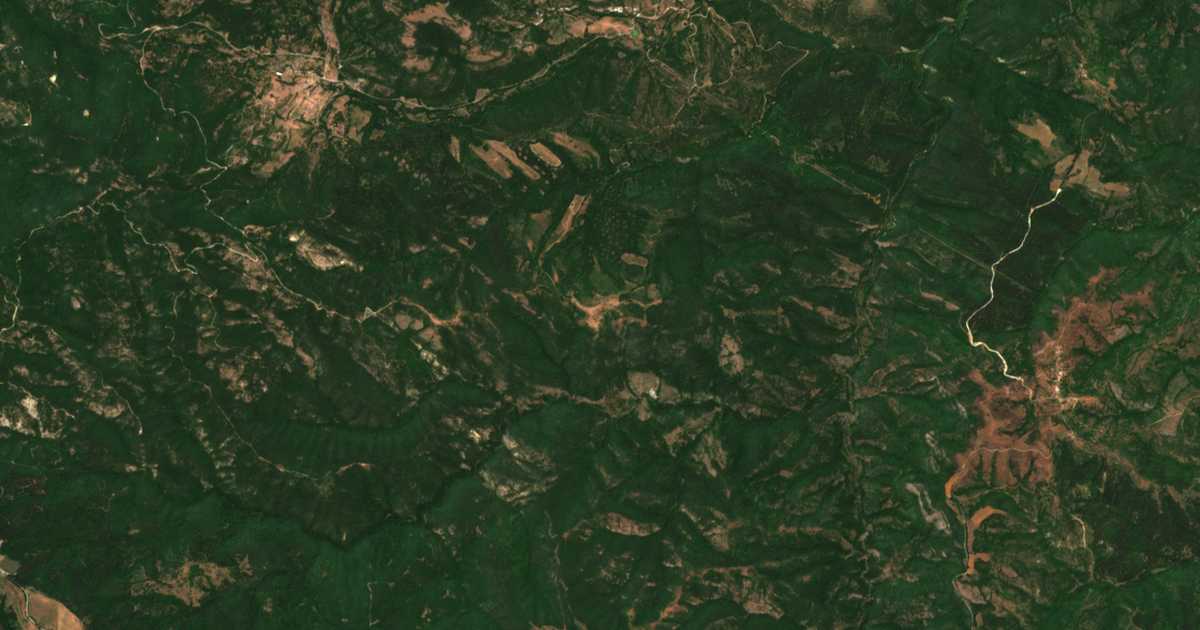 Mapa por satélite de Brusevci