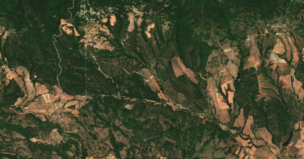 Mapa por satélite de Goljama dolina