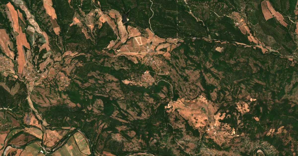 Mapa por satélite de Gorni Glavanak