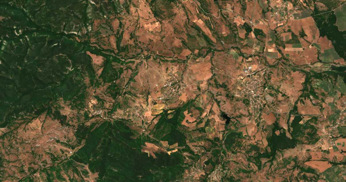 Mapa por satélite de Bojan Botevo