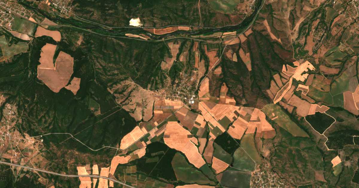 Mapa por satélite de Konstantinovo