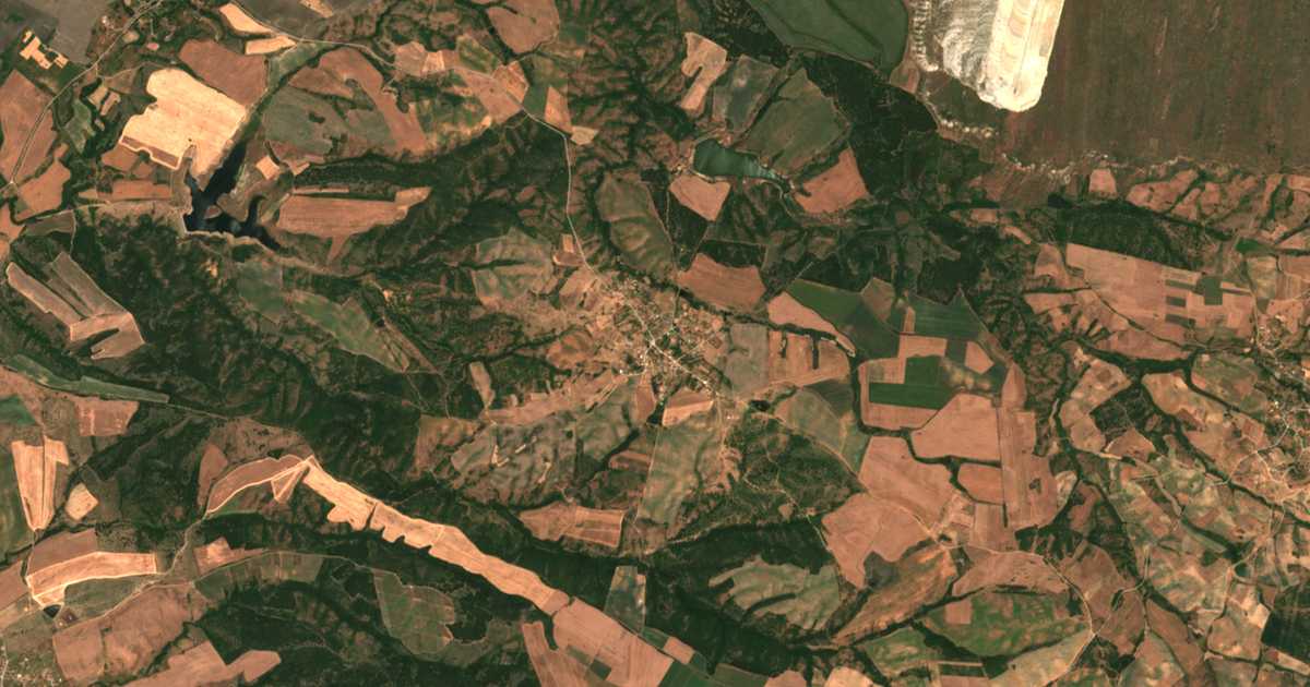 Mapa por satélite de Tjanevo