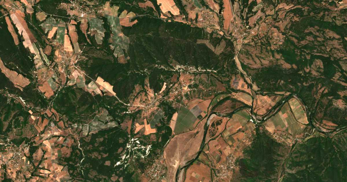 Mapa por satélite de Dolno Pole