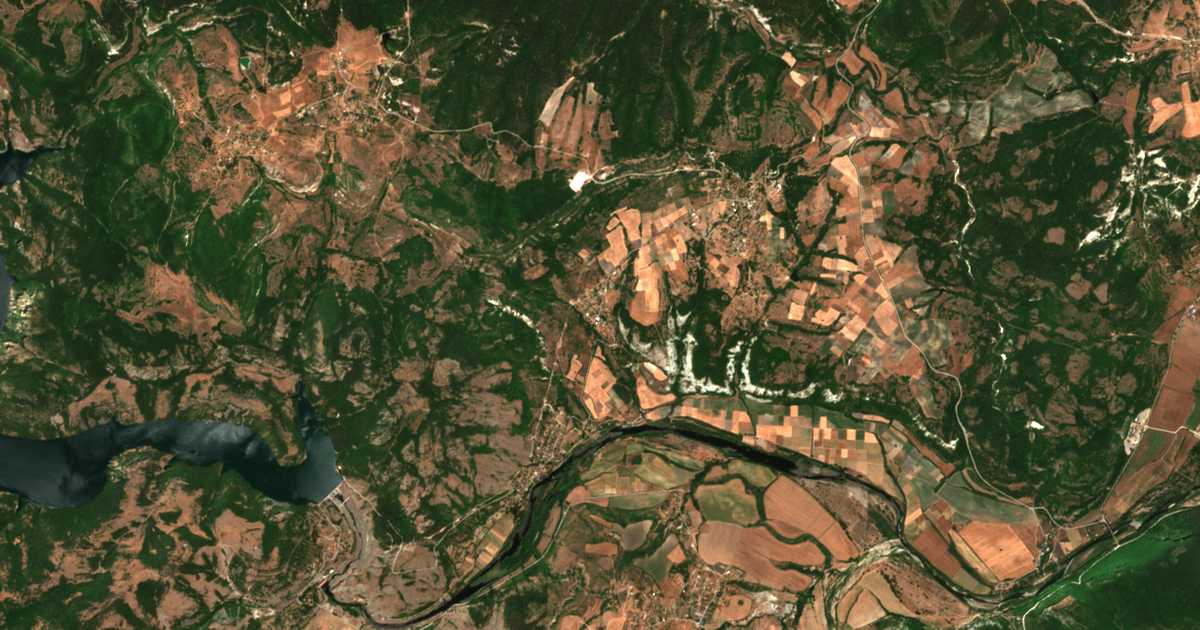 Mapa por satélite de Golobradovo