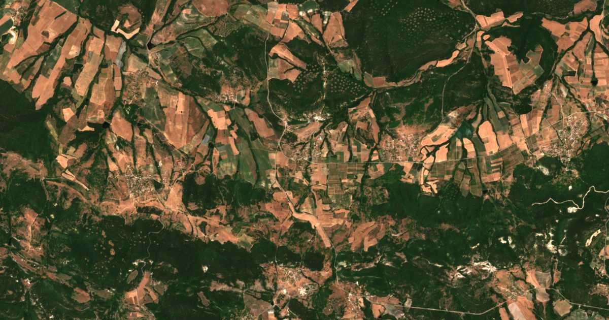Mapa por satélite de Popovec