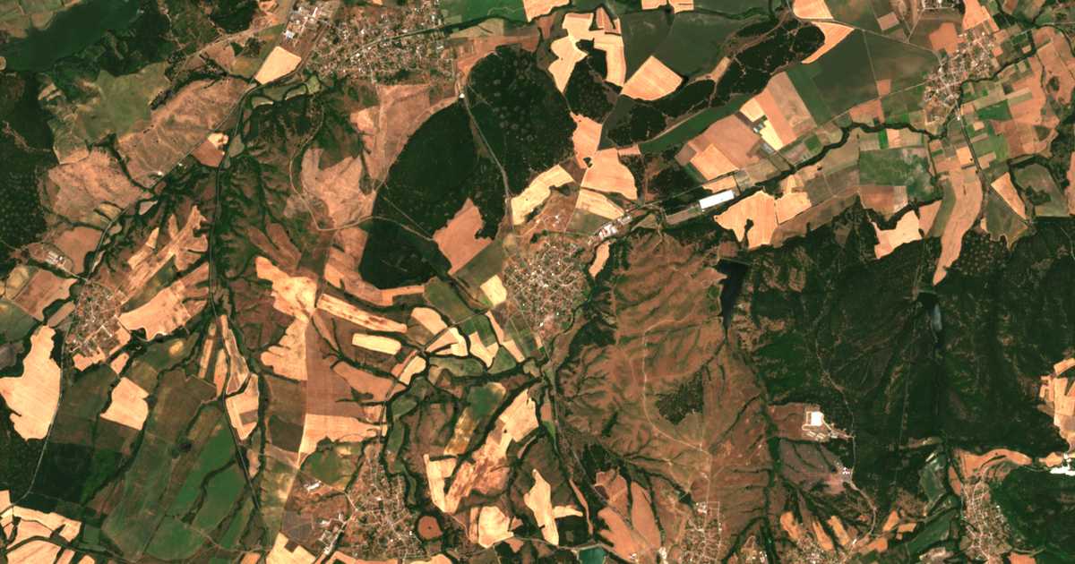 Mapa por satélite de Žǎlti Brjag