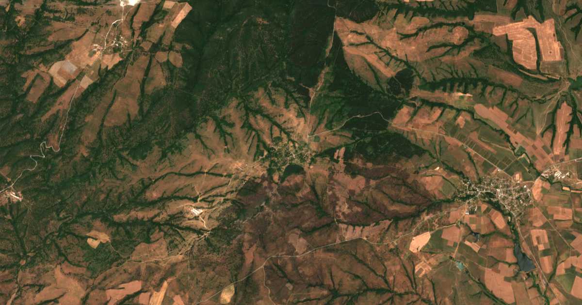 Mapa por satélite de Derviška mogila