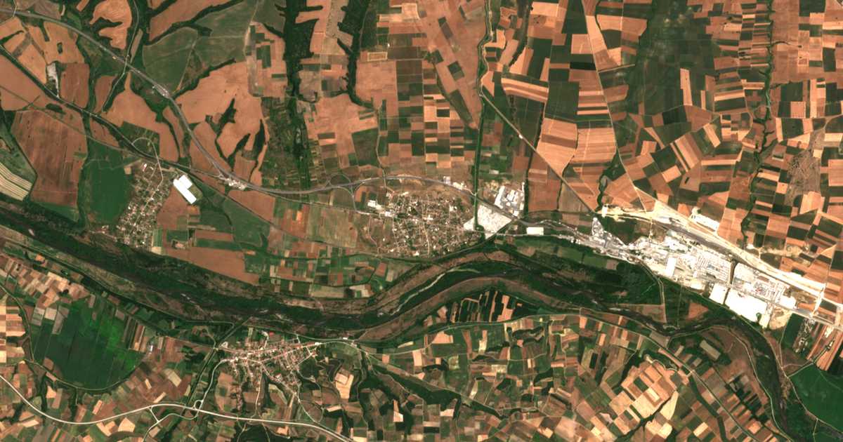 Mapa por satélite de Kapitan Andreevo