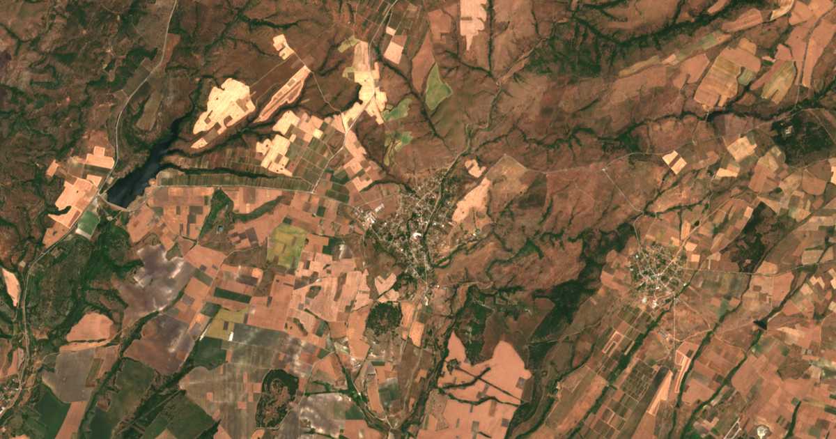 Mapa por satélite de Levka