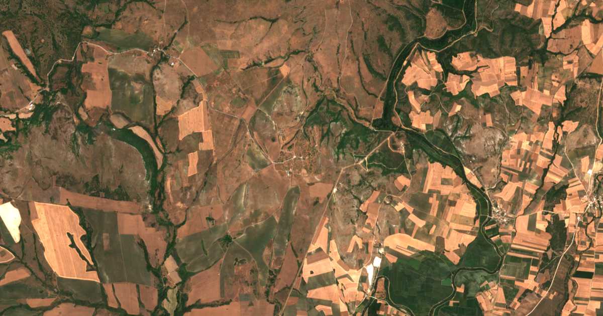 Mapa por satélite de Matochina