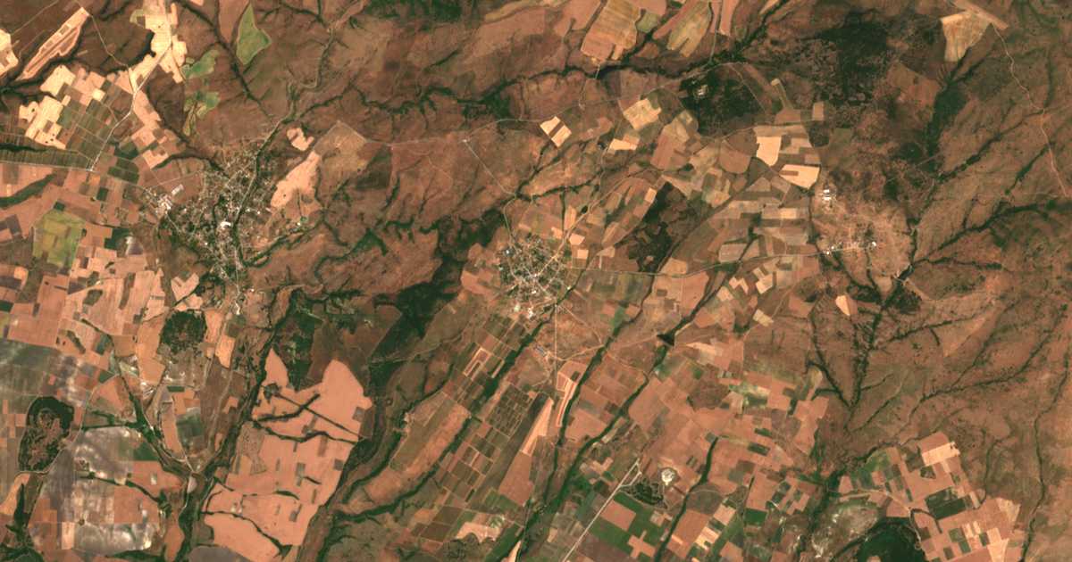 Mapa por satélite de Mustrak