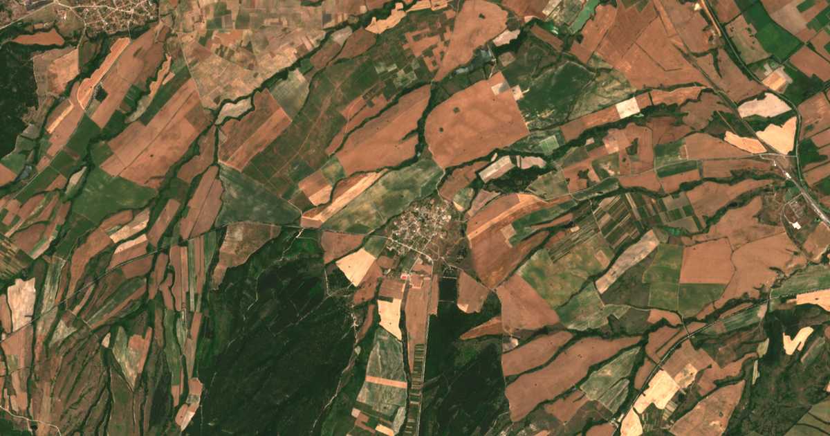 Mapa por satélite de Siva Reka