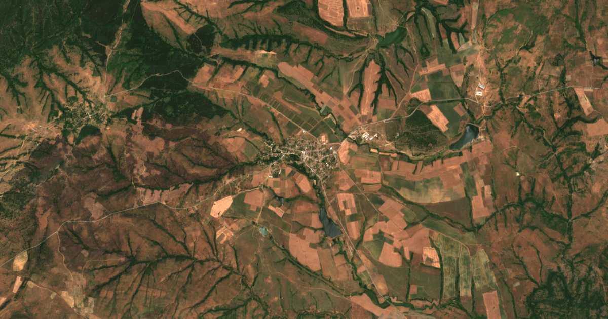 Mapa por satélite de Studena