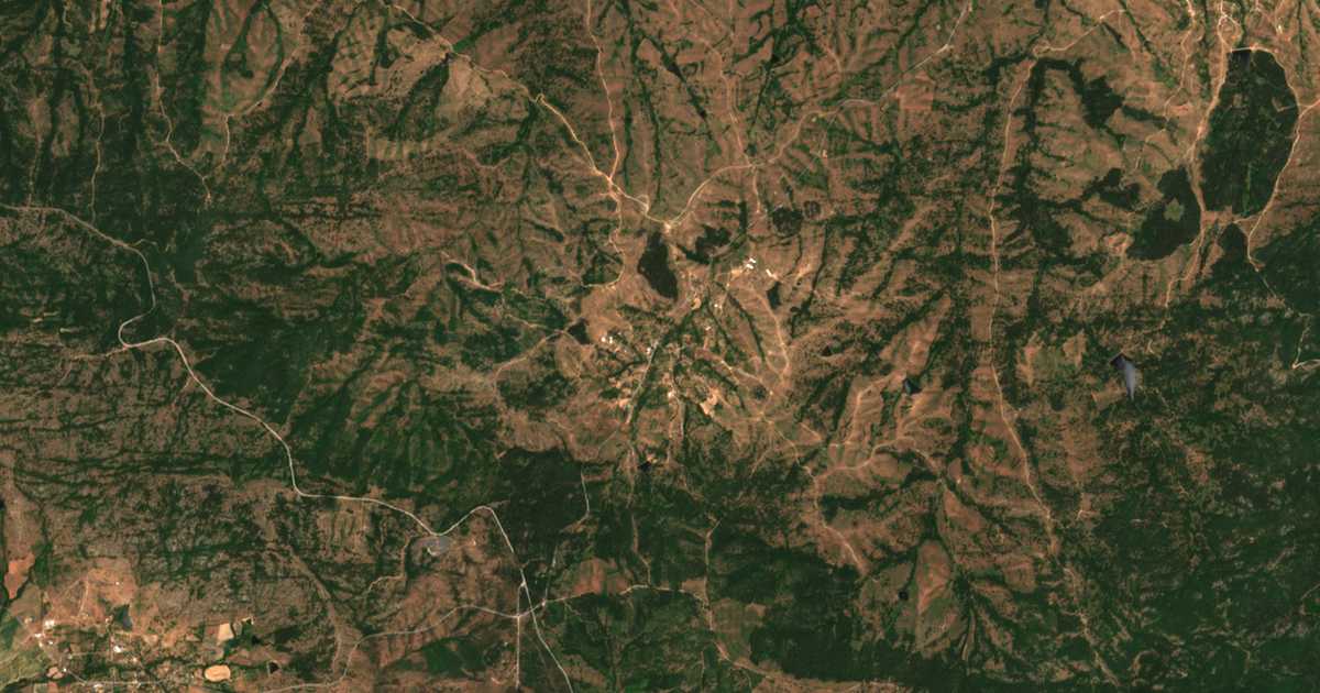 Mapa por satélite de Bǎlgarska Poljana