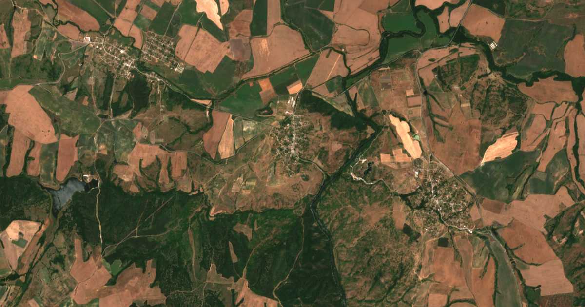 Mapa por satélite de Knjaževo
