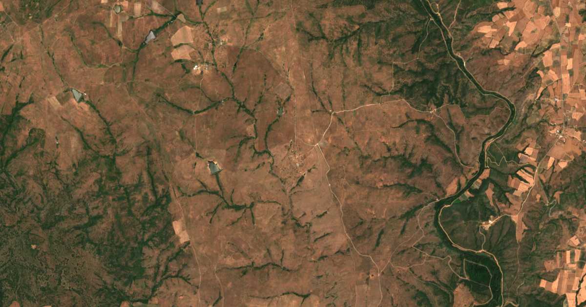Mapa por satélite de Prisadec