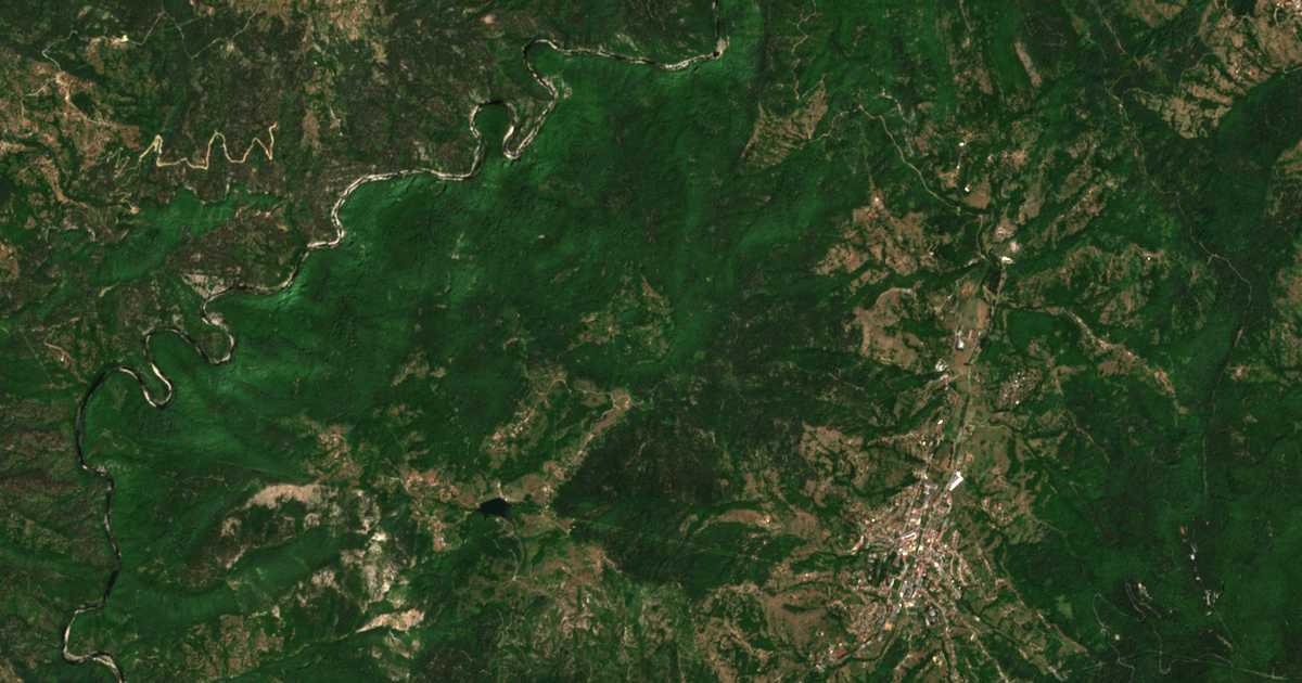 Mapa por satélite de Ahrjansko