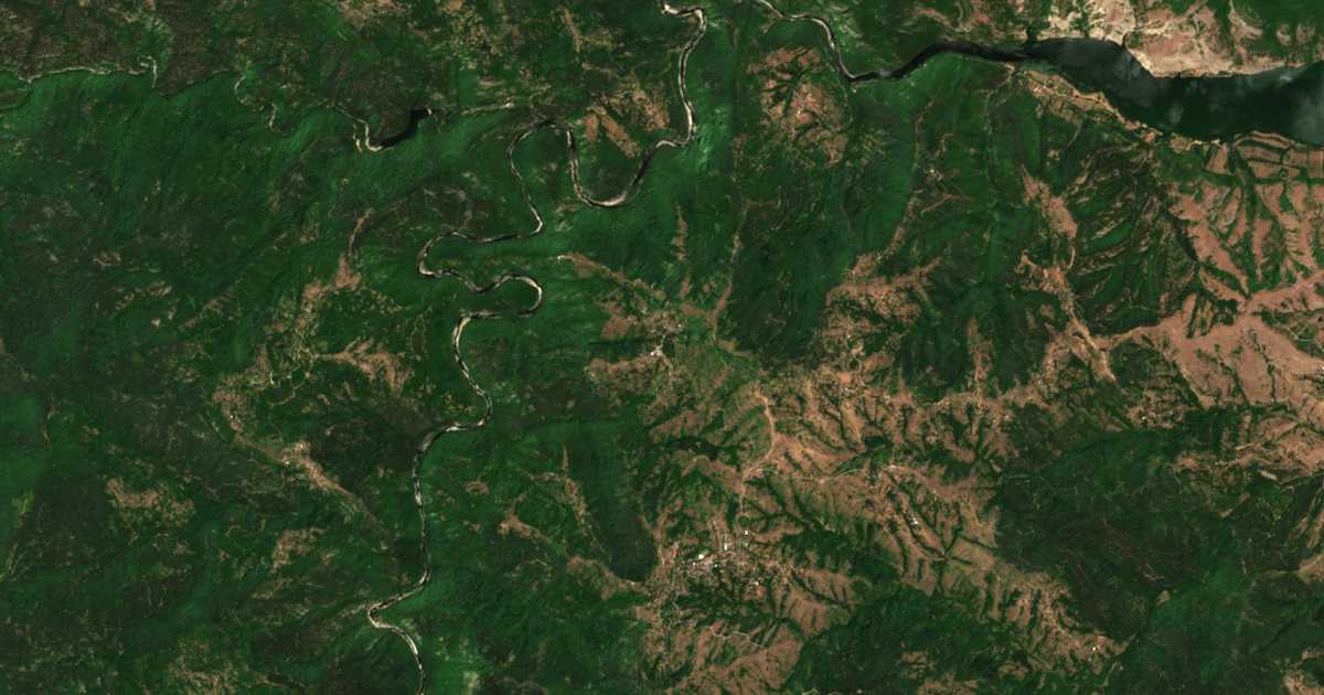 Mapa por satélite de Baševo