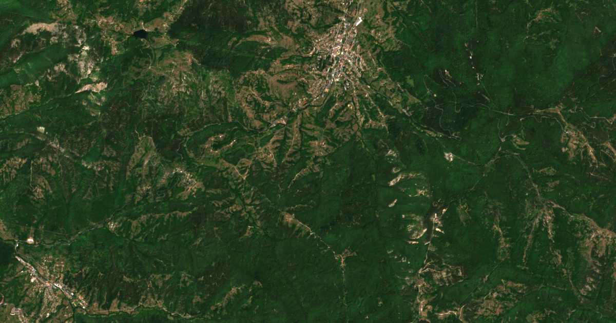 Mapa por satélite de Bistrogled