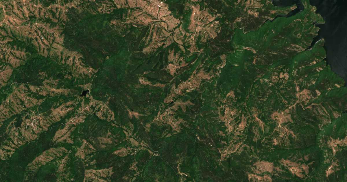 Mapa por satélite de Brezen