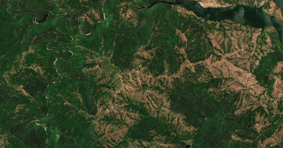 Mapa por satélite de Černigovo