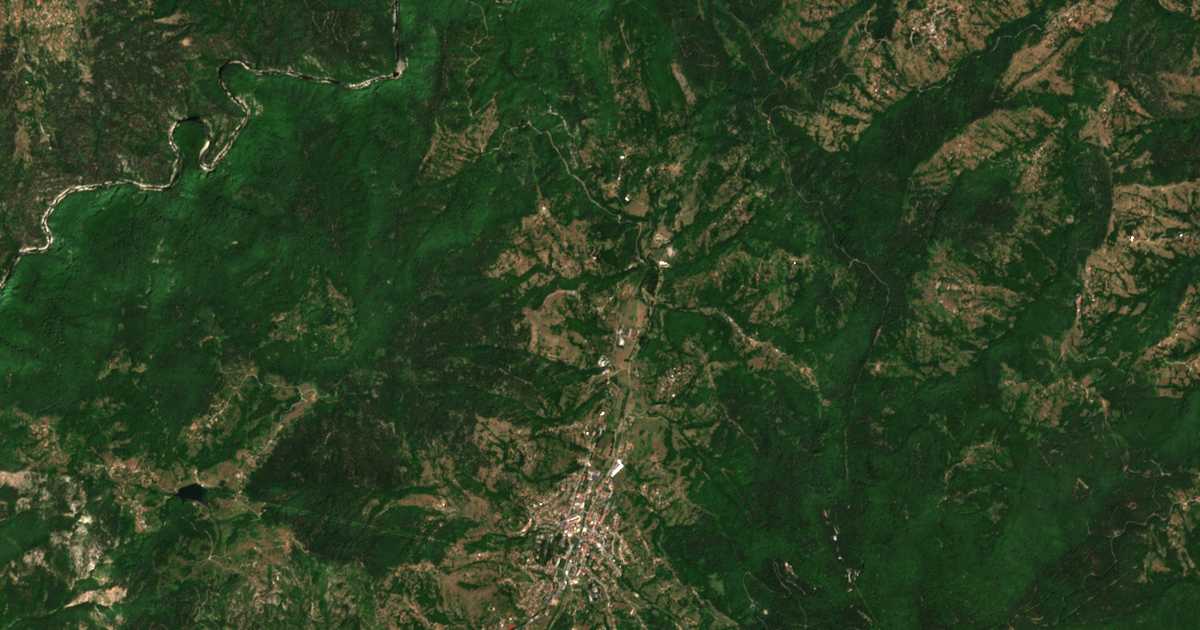 Mapa por satélite de Djadovci