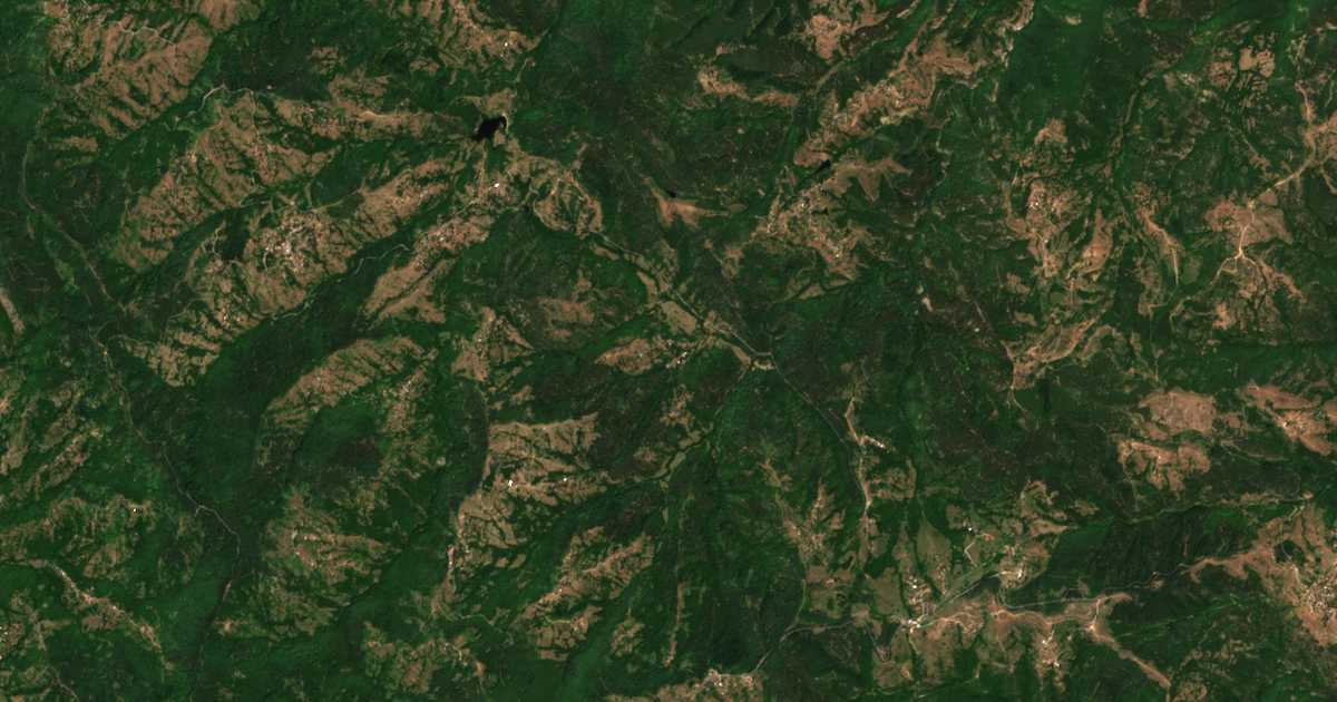Mapa por satélite de Hromica