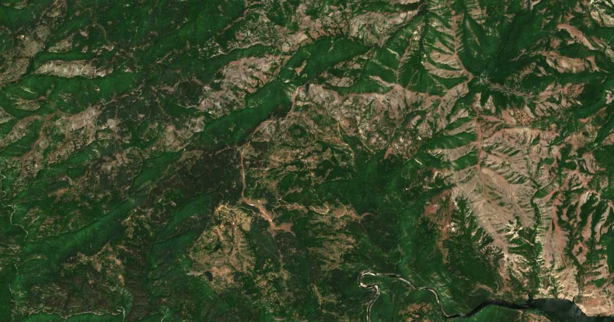 Mapa por satélite de Rusalsko