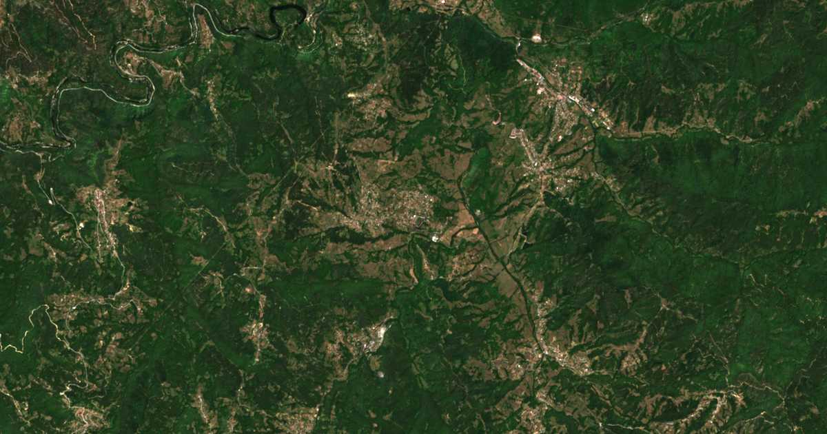Mapa por satélite de Žǎltuša