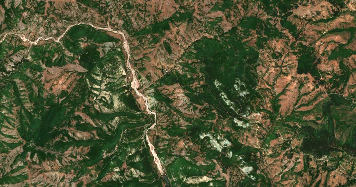 Mapa por satélite de Borovsko