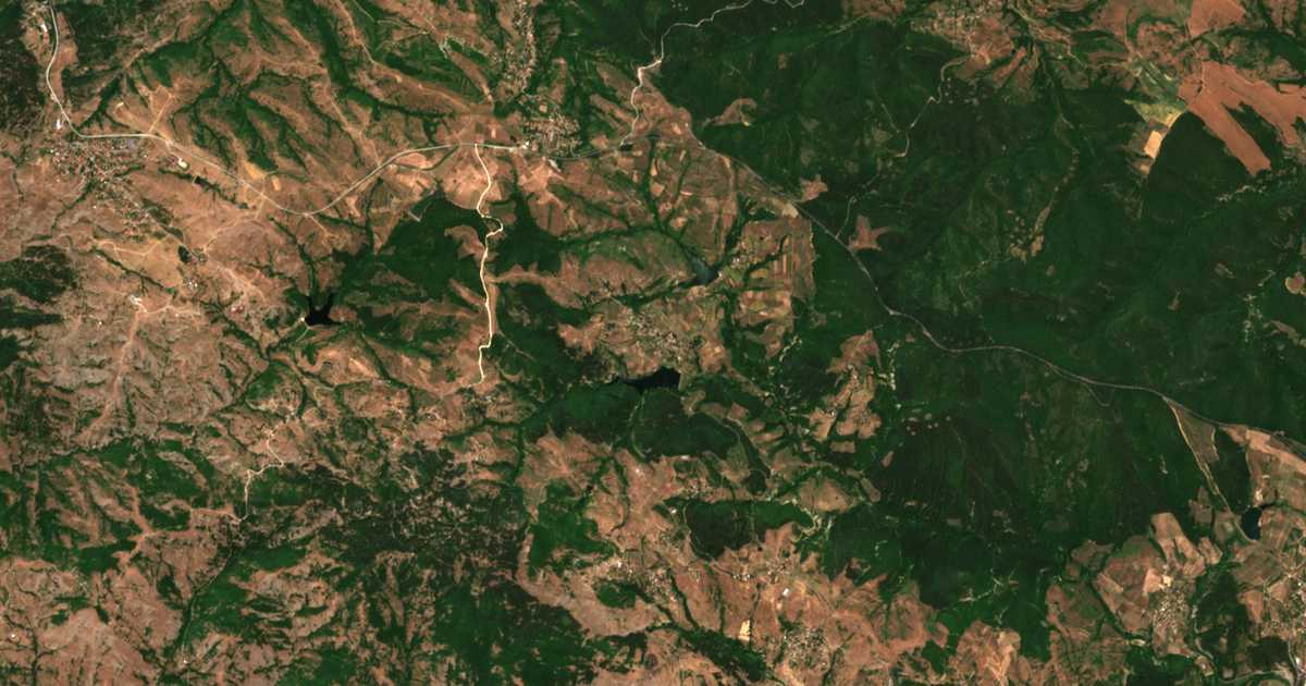 Mapa por satélite de Daskalovo