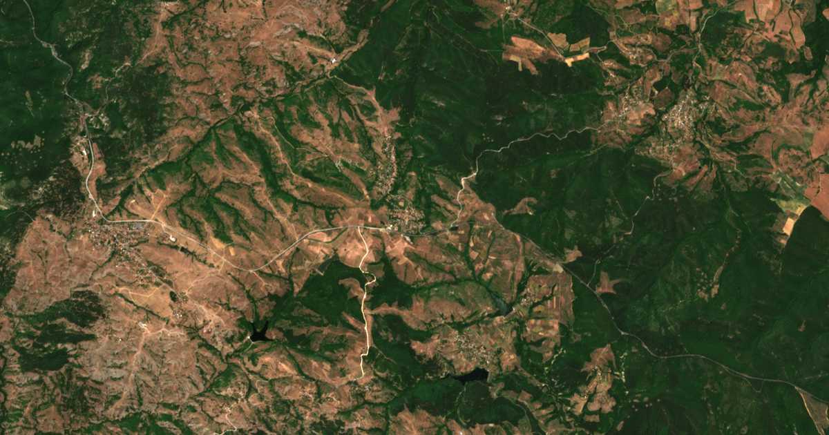 Mapa por satélite de Gabrovo