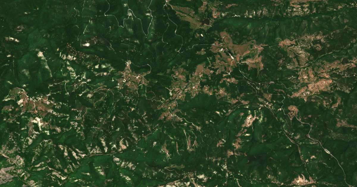 Mapa por satélite de Paničkovo
