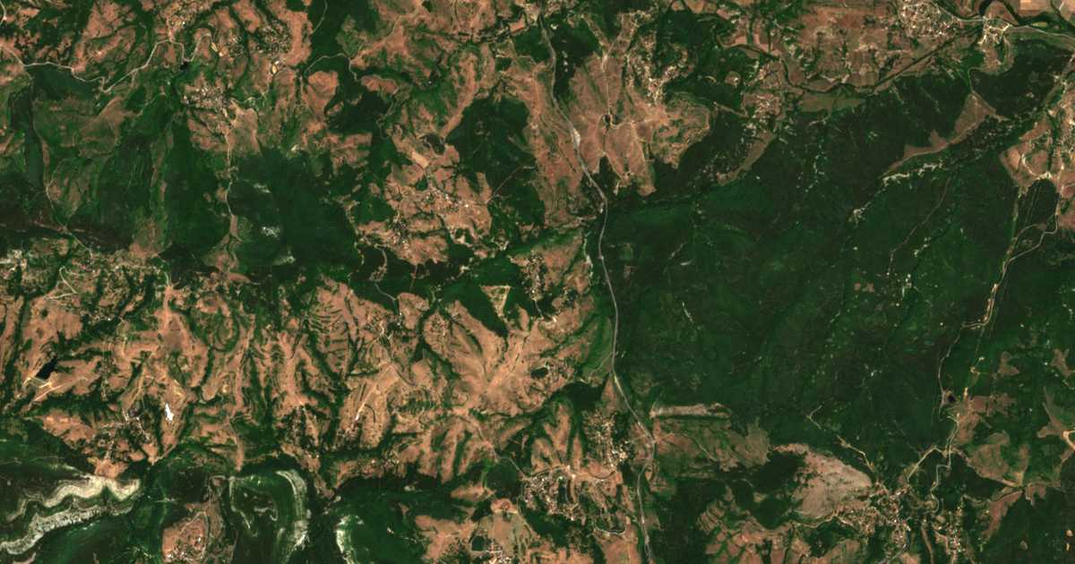 Mapa por satélite de Stražnica