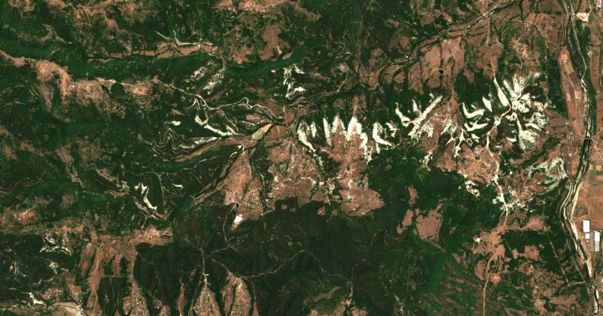 Mapa por satélite de Plazište