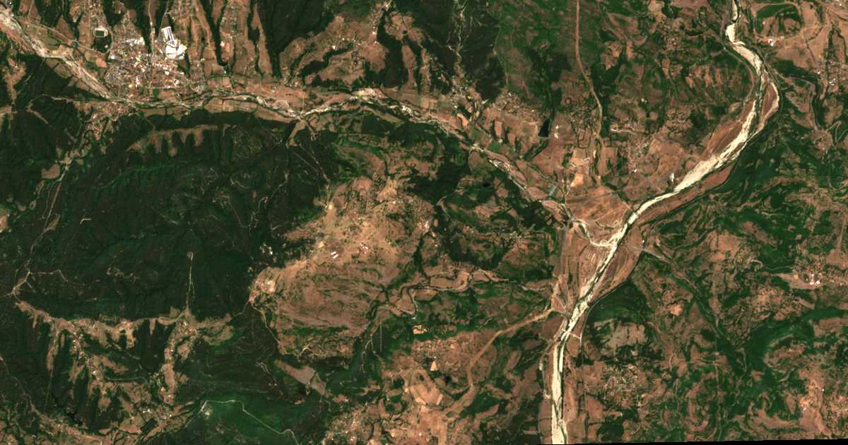 Mapa por satélite de Poljanec